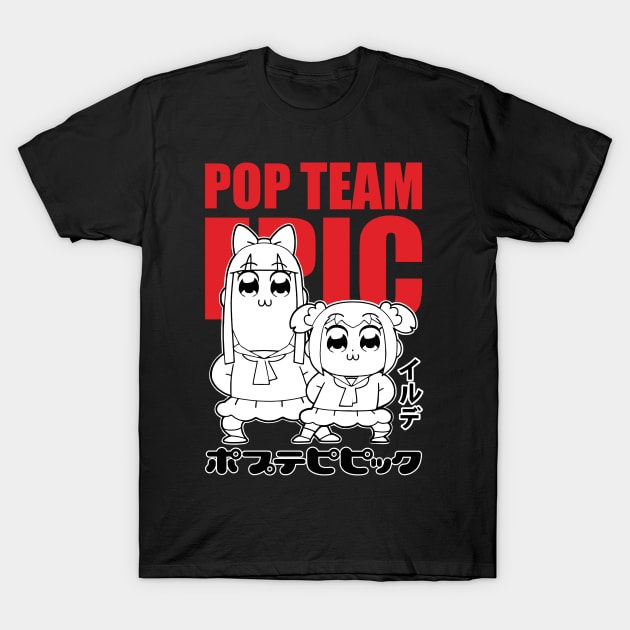 Pop Team Epic T-Shirt by irude